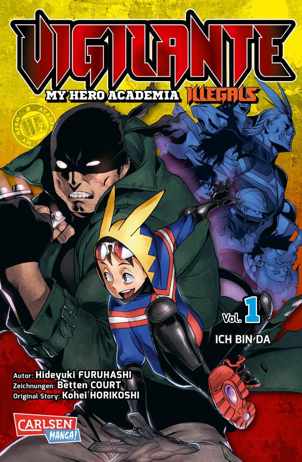 Vigilante - My Hero Academia Illegals 1 Kohei Horikoshi
