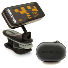 Peterson StroboClip HD Clip-On Tuner w/ Peterson 171527 Protective Case