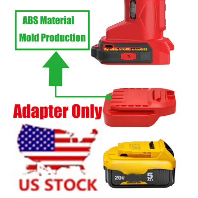 #ad 1x Adapter for DeWalt 20v MAX Battery Convert To fits Craftsman V20 NEW 20v Tool $15.88