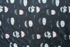 Dear Stella STELLA-SRR633 NAVY fabric (airships) 1yd