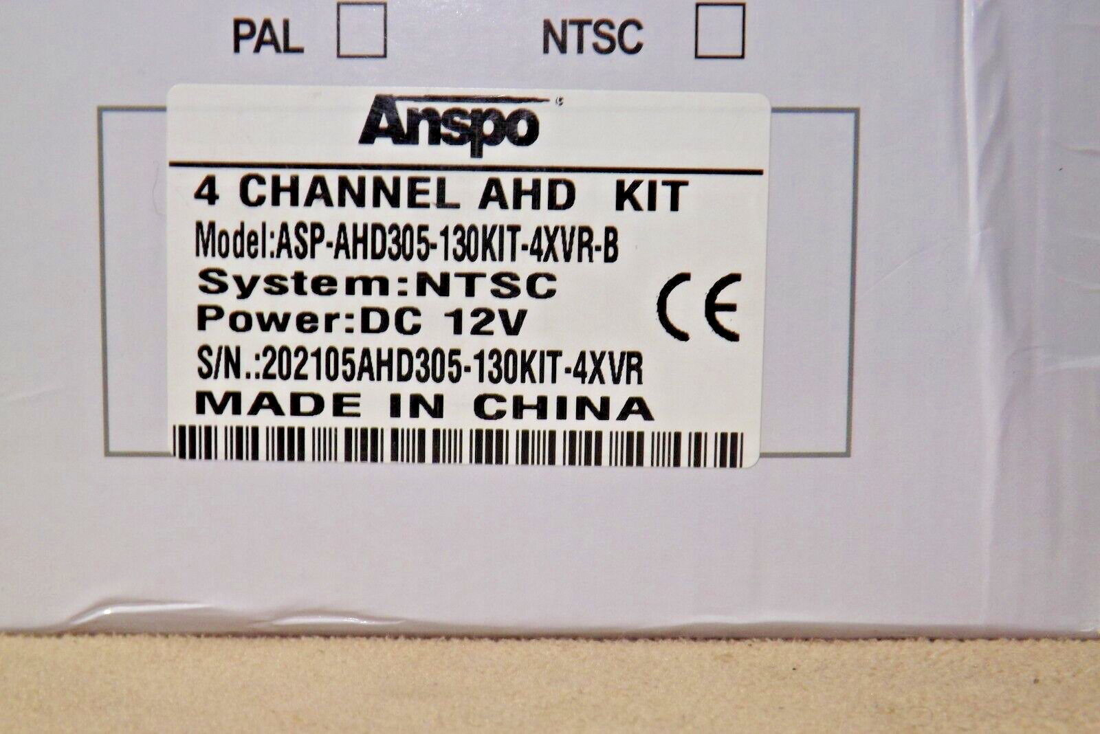 Anspo 1080P Wireless 4Ch Network DVR W/4-Bullet Cameras ASP-AHD305 ...