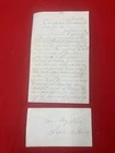 1861 Fight With Rebels Williamsport Guarding Prisoners Civil War Letter