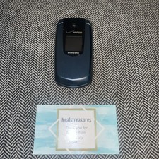 Samsung Smooth SCH-U350 - Blue and Black Verizon Cellular Flip Phone