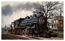 Postcard TRAIN SCENE Spring Valley New York NY o/19 AQ0988