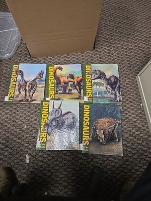 Dinosaur Fact Dig 10-Book Series   5 Brand New Hardcover Volumes