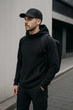 Western Rise Thermal Mens M Black Venture Hoodie Waffle Tech Performance Layer