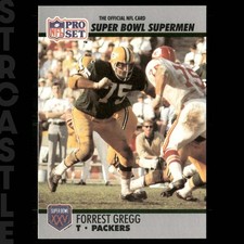 1990 Pro Set Super Bowl XXV Silver Anniversary - Forrest Gregg #56