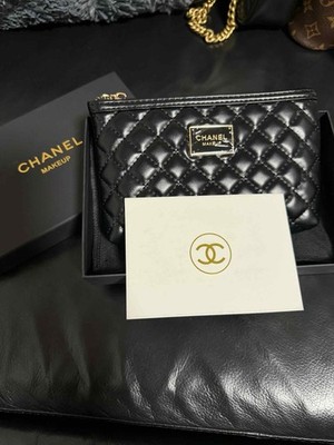 Chanel VIP Gift Makeup Vanity Bag Pouch Clutch