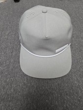 Melin Coronado Hydro Hat Classic CL Grey Rope Snapback Performance Golf Cap