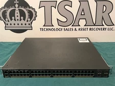 Cisco WS-C2960X-48FPS-L 48 port 10/1000 & 4 SFP 1U PoE 740W & C2960X-Stack Mod
