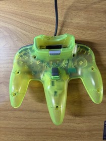 Nintendo 64 N64 Extreme Green Controller OEM Toys-R-US Tight Stick Clean Tested
