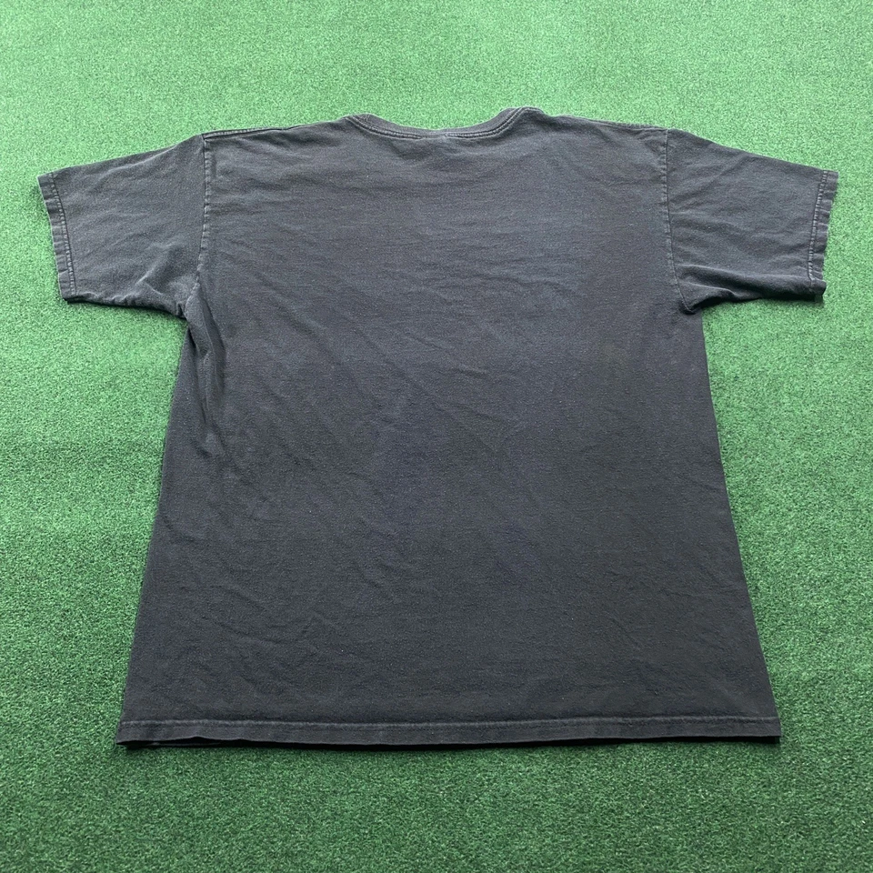 Vintage Volcom Shirt Mens L Black 90S Y2K Skate Skateboarding Grunge Emo Tee - Image 4 of 4