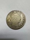 1907-S Barber Half Dollar • 90% Silver • San Francisco Mint • VG Condition