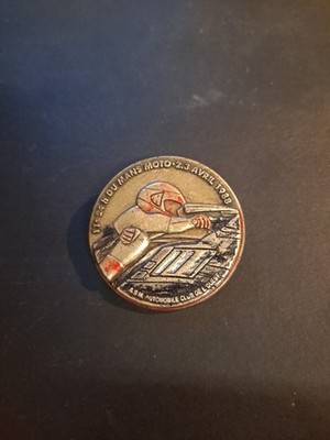 Abzeichen 24h Du Mans Motorrad 1988