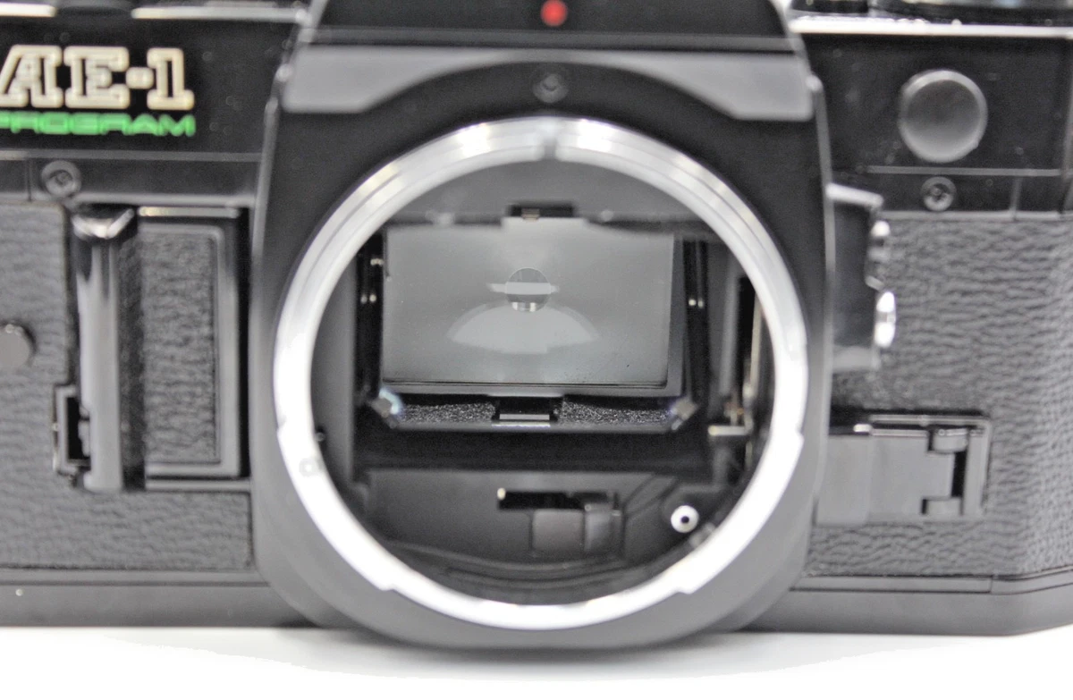 [CASI COMO NUEVO] Cámara/cuerpo negra del programa Canon AE-1 solo de JAPÓN