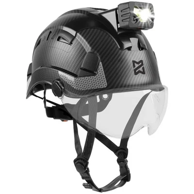 Höhenarbeiten Industriehelm Erwachsene Bauhelm LEDKopflampe inklusive ABS Sch... - Bild 1 von 4