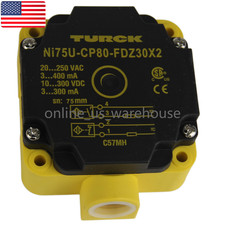 One New TURCK NI75U-CP80-FDZ30X2 NI75UCP80FDZ...