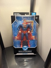 Mcfarlane Multiverse Superman Classic 1940 Animation figure NEW MINT IN BOX