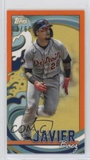 2022 Topps Rip Mini Orange 3/60 Javier Baez #MRIP-JB 4z8