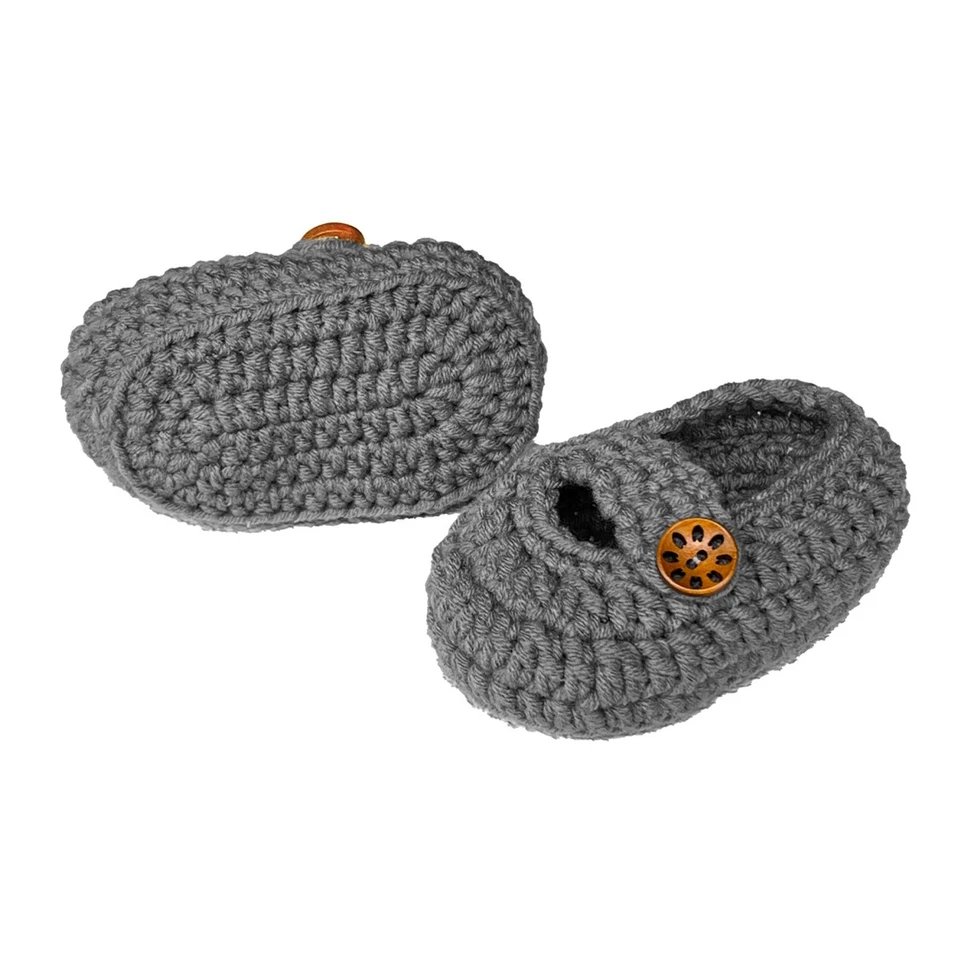 Zapatos de ganchillo para bebé Joe Eliya | Zapatos de bebé de ganchillo | 0-12 meses | Algodón Foto 2 de 4