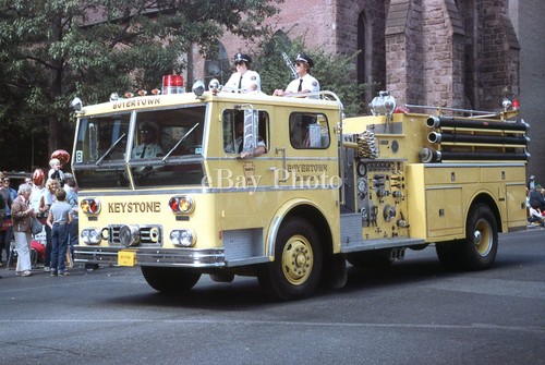 Fire Apparatus Slide Boyertown PA Keystone Fire Company Ward LaFrance ...