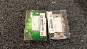 (lot of 2)Lutron Maestro Fan Control & Light Dimmer LED Single Pole-USED-P1