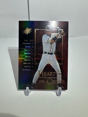 2000 SPx #H-12 Chipper Jones Heart of the Order