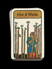 Tarot Hoi Polloi unique neuf baguettes seulement carte de remplacement vintage 1972