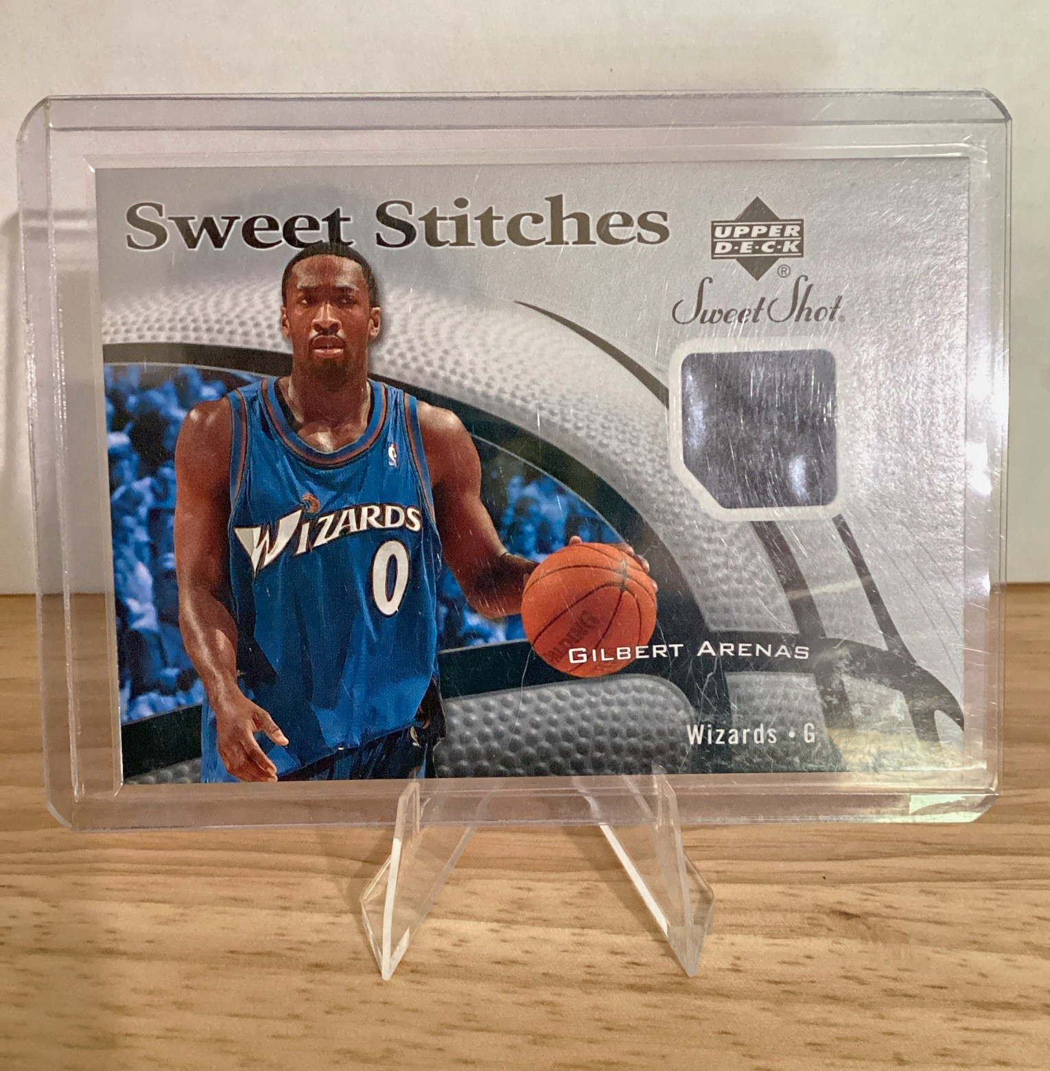 Upper Deck 2006-07 Sweet Shot Sweet Stitches Memorabilia Gilbert Arenas SS-GA