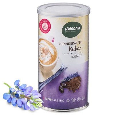Naturata Bio Lupinenkaffee Kakao Instant 175 g Dose koffeinfrei Getreidekaffee