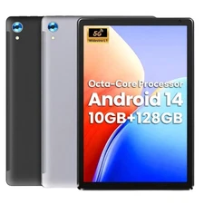 New 10.1" WIFI Tablet Android 13 Tablets Pad 64GB 128GB HD Quad-Core Dual Camera