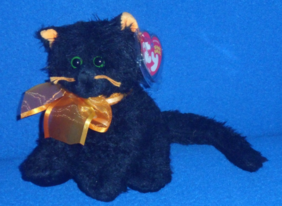 Ty Beanie Baby Moonlight The Cat With Tag Retired DOB May 13th
