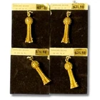 4 Vtg 1982 Worlds Fair Sunsphere Charms Sterling Silver Knoxville 24K Gold Fill