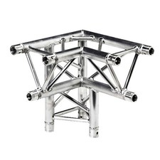 Global Truss TR-4093-U/L 1.64Ft 3-Way Triangular 90 Degree Corner Trussing Sect