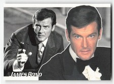 2010 James Bond Heroes and Villains #P3 Roger Moore Promo
