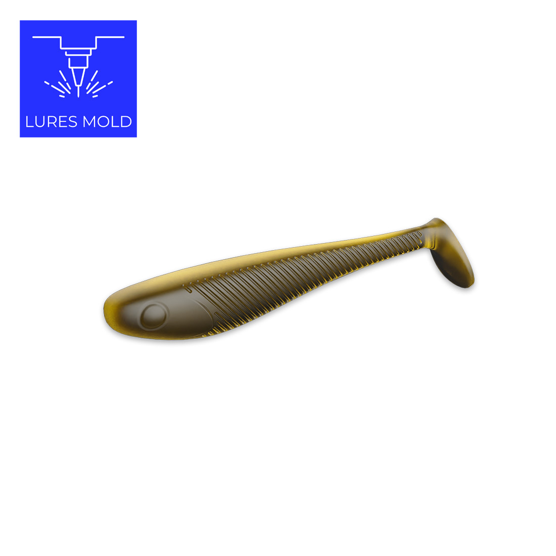 Bait DIY Fishing Mold Soft Plastisol Swimbait K164 5inch - Image 3
