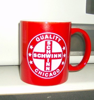 Schwinn promotional coffee mugs