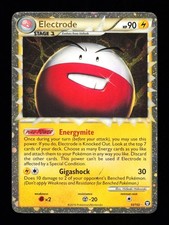 Electrode 93/102 Prime HGSS Triumphant Pokemon Holo Lightly Played