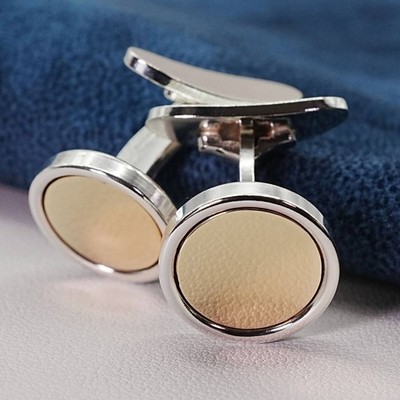 Rare George Jensen Gold Color Combination Cufflinks 201A 24 4426