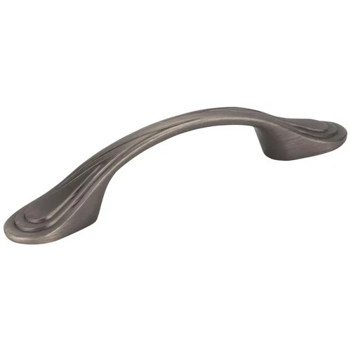 Brushed Pewter 3" Center-to-Center Westbury Kitchen Cabinet Pull 3899BNBDL Pulls - Picture 1 of 4
