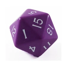 Koplow Jumbo Dice Jumbo d20 - Purple New