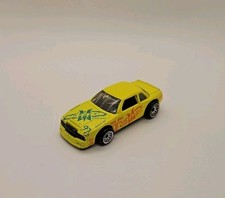 Hot Wheels #97 Morey Buick Stocker Yellow Race Car Diecast 1/64 Scale Loose