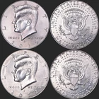 2012 P and D Kennedy Half Dollars NIFC Clad Mint Error On (P) Impaired OBV/REV