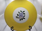 VTG STANGL POTTERY "BLUEBERRY" 2~10 1/8" DINNER PLATES HAND PAINTED L excellent