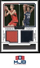 2023-24  Contenders Jordan Hawkins Gradey Dick Rookie Ticket Dual Swatches