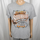 Vintage 2005 Sturgis Bike Week Men's Large Gray 65th Annual Rally T Shirt