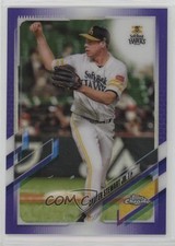2021 Topps Chrome NPB Nippon Professional Baseball 25/299 Carter Stewart Jr 0sk9
