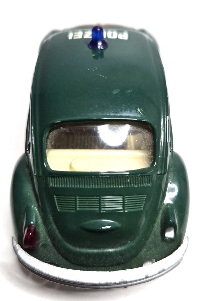 Coche de policía Gama VW Volkswagen Beetle #1302 escala 1:43 Foto 3 de 4