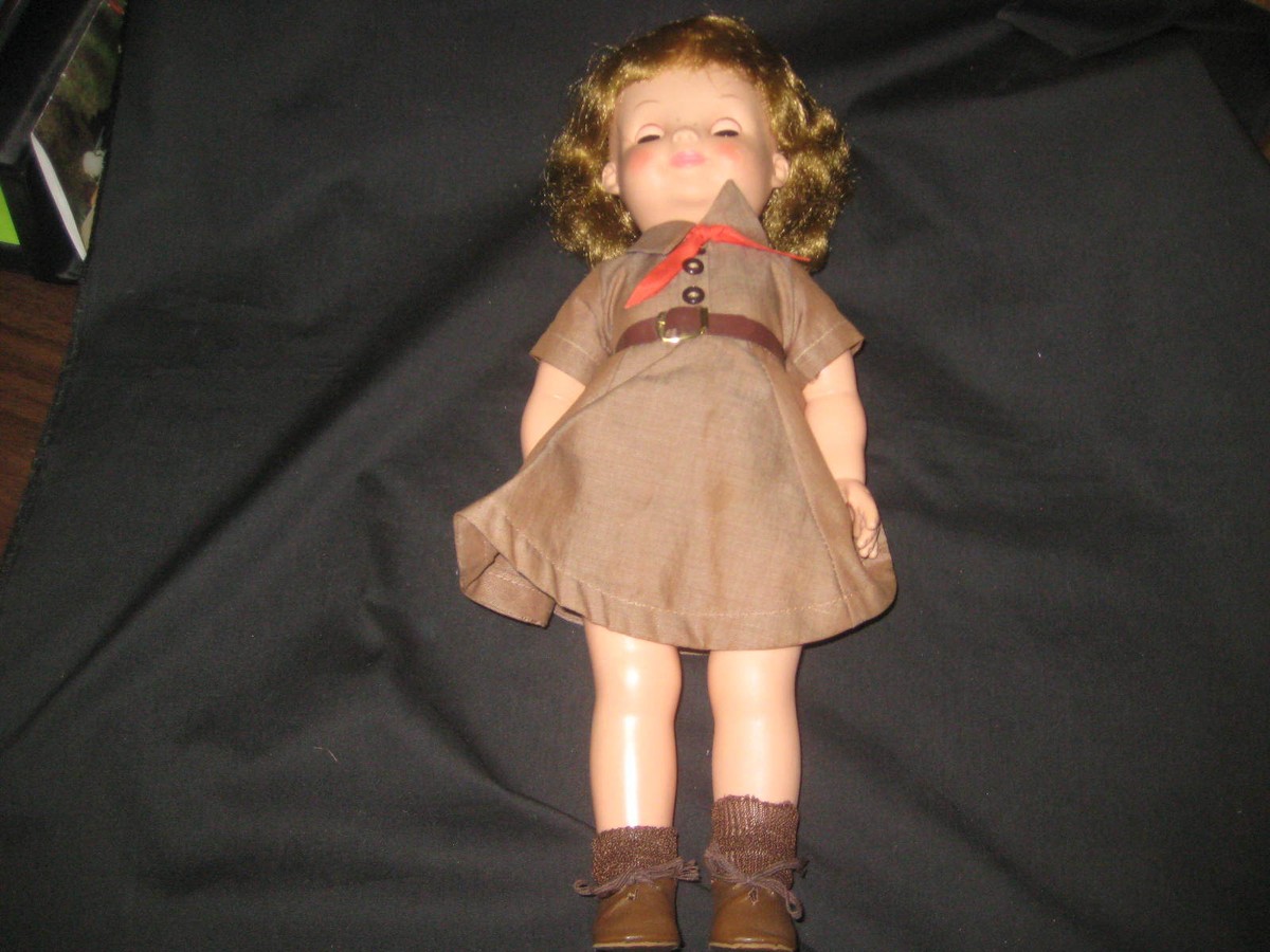 ビンテージ エファンビー ガール スカウト ドール ブラウン effanbee Effanbee Patsy Ann Brownie Scout Doll | eBay