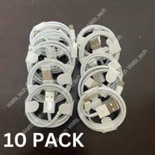 10Pack Fast Charger Cable USB Charging Cord Lot For iPhone X 11 12 13 14 Pro Max